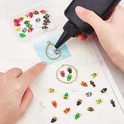45 cabochon en alliage de 9 styles&nbsp;MRMJ-OC0002-77