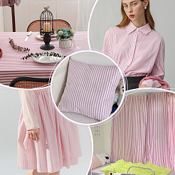 1 Stück Polyester-Streifenstoff&nbsp;DIY-GA0008-30A
