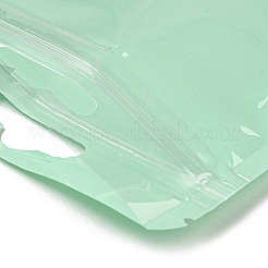 Sachets d'emballage rectangulaires en plastique refermables à motif yin-yang&nbsp;ABAG-A007-02D-02