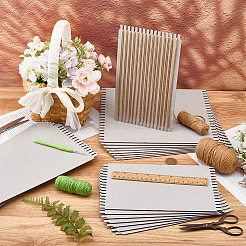 24 Stück 3 Arten von Webstühlen aus Karton&nbsp;DIY-FG0009-85