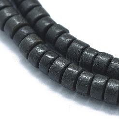 Pietra naturale nera perle di fili&nbsp;G-F631-A14