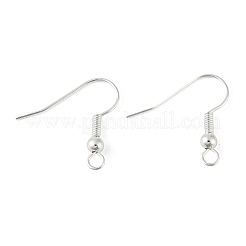 Ganci di orecchini in ottone&nbsp;KK-H258-06A-S