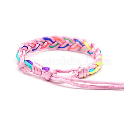 Geflochtenes Armband aus Polyesterschnur&nbsp;PW23071089325