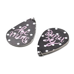 Gros pendentifs en cuir pu&nbsp;FIND-R050-03D