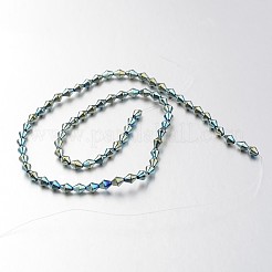 Chapelets de perles en hématite synthétique sans magnétique&nbsp;G-F300-32-07