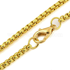 201 Halsketten mit Anhänger aus Edelstahl&nbsp;NJEW-H030-05G
