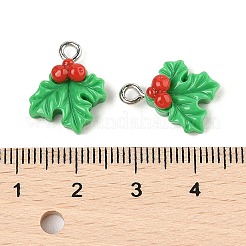 Anhänger aus undurchsichtigem Harz zum Thema Weihnachten&nbsp;RESI-S08-01M
