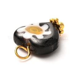 Manuelle Bunte Malerei Anhänger & Charms&nbsp;PALLOY-JF00851