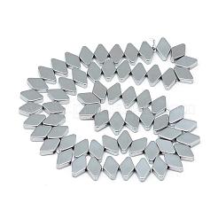 Electroplate non magnetici ematite sintetico fili di perline&nbsp;G-Q486-13I