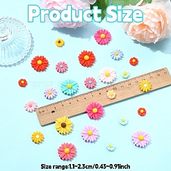 15 Stück 3 Stile Harz Cabochon Sets&nbsp;CRES-YW0002-32A
