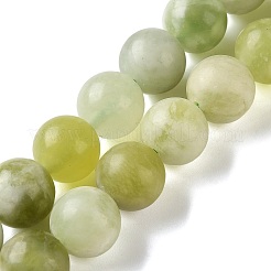 Natur Xiuyan Jade Perlen Stränge&nbsp;GG-G004-A01-10mm