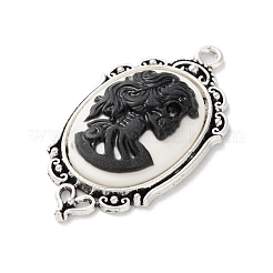 Pendentifs en alliage de style tibétain&nbsp;X-TIBE-B002-04AS-01
