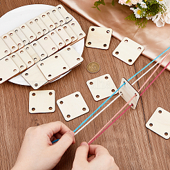 Planche à tricoter en bois&nbsp;DIY-WH0591-143D