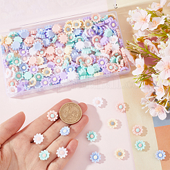 200 Stück undurchsichtige Harz-Decoden-Cabochons&nbsp;RESI-SC0003-38