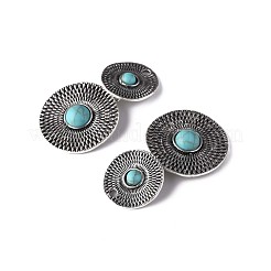 Pendentifs de turquoise synthétique&nbsp;PALLOY-N157-035