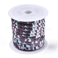 Cordon élastique plat en polyester&nbsp;EC-N003-001A-12