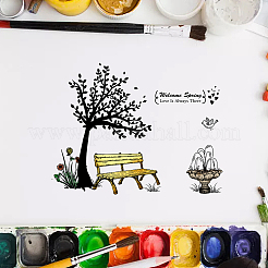 Timbri in plastica pvc&nbsp;DIY-WH0167-57-0160