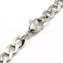 Anlaufgeschützte Panzerkette/gedrehte Kette aus Edelstahl 304 zur Herstellung von Armbändern&nbsp;STAS-A028-B122P