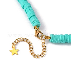 Conjuntos de joyas de heishi de arcilla polimérica hechos a mano&nbsp;SJEW-PH01381