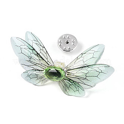 Épingles papillon en résine époxy&nbsp;JEWB-N010-02B
