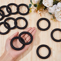 12 Stück Ring Silikonperlen&nbsp;SIL-DC0001-51