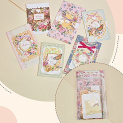 Papier-Grußkarten-Set für Kinder&nbsp;DIY-WH0699-83A