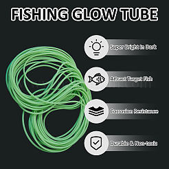 Tube lumineux en silicone pour la pêche&nbsp;FIND-WH0173-353B