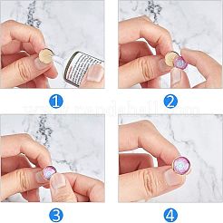 Componentes de anillos de dedo de acero inoxidable 304 ajustables con recubrimiento iónico (IP)&nbsp;X-STAS-P291-01D-G