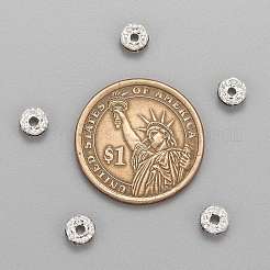 Messing Strass Zwischen perlen&nbsp;RSB028NF-16