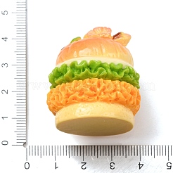 Cabochon alimentari imitazione resina opaca&nbsp;RESI-K029-06A