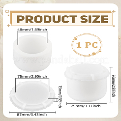 Kerzenhalter formen aus silikon selber machen&nbsp;DIY-WH0678-72A