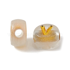 Leuchtende transparente Acrylperlen&nbsp;OACR-P037-01B-V