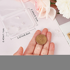 12 Stück Sterlingsilber-SchnappKlauen&nbsp;STER-CN0001-20