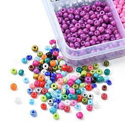 288g 24 Farben 8/0 Backfarben K9 Glasperlen&nbsp;SEED-FS0001-10