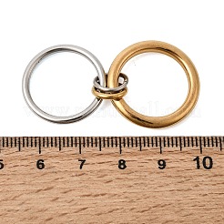 Anelli in acciaio inossidabile 304&nbsp;RJEW-Z133-01C-02GP