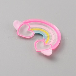 Pvc cabochon di plastica&nbsp;SIL-WH0019-15D