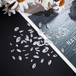 150 Stück Zirkonia-Cabochons mit spitzer Rückseite&nbsp;ZIRC-HY0001-15