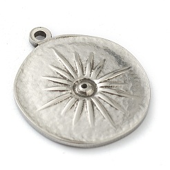 Pendentifs en acier inoxydable 304 anti-ternissement&nbsp;STAS-G244-20P