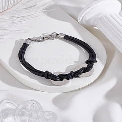 1 Stück PU-Lederschnurarmbänder&nbsp;BJEW-LP0003-53