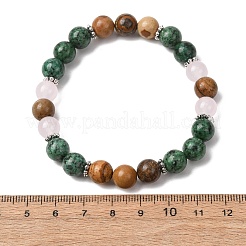 Stretcharmbänder aus natürlichem Lapislazuli&nbsp;BJEW-P398-01F