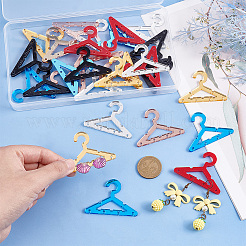 36 pz 6 stili accessori per espositori per orecchini in acrilico iridescente&nbsp;EDIS-PH0001-73