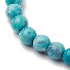 Bracciali elastici in pietre preziose sintetiche&nbsp;BJEW-JB11015-03