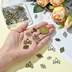 60 Stück 6 Stile tibetischer Stil Verbinder/Verbindungsstücke&nbsp;TIBE-YW0001-68-1