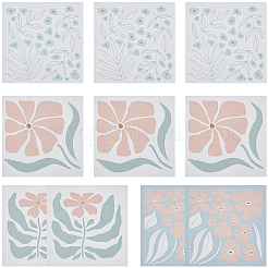 10 pieza de adhesivo para azulejos de imitación de cuero&nbsp;DIY-GF0012-85B
