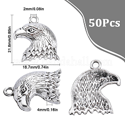 50 pz ciondoli in lega di zinco in stile tibetano&nbsp;FIND-SC0006-30