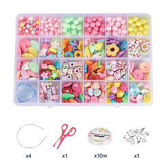Trousses de fabrication de bijoux pour enfants&nbsp;DIY-YW0001-25