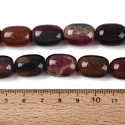 Naturbrand Knistern Achat Perlen Stränge&nbsp;G-Q606-108A