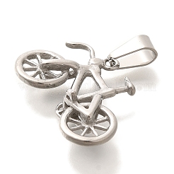Pendentifs en acier inoxydable 304 anti-ternissement&nbsp;STAS-U035-46P