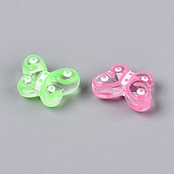 Perle di vetro trasparente&nbsp;GLAA-T025-20M