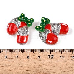 Weihnachtsmotiv transparente Epoxidharz Decoden Cabochons&nbsp;CRES-T025-01E